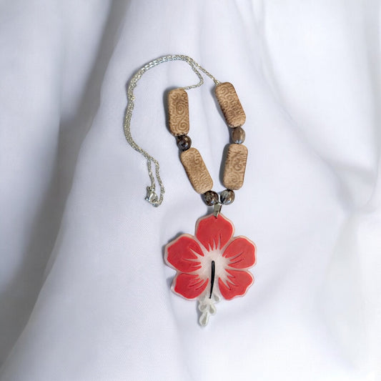Collar amapola
